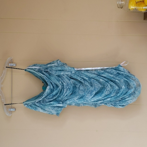 NWT Missguided Turquoise Party Dress 18UK 14US - Picture 2 of 7